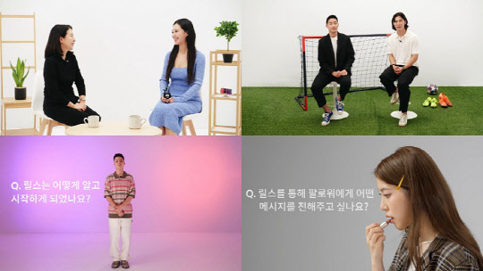 사진= 크리에이터 성공 사례.(시계방향으로 소녀시대 유리, 더투탑, 규니, 브라더빈 / 인스타그램. 제공)